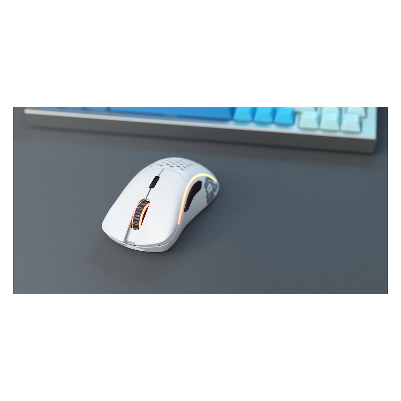 Maus Gaming Glorious Model D Wireless, 19,000DPI, 2.4GHz, 6 Butona, RGB - Bardhë 9