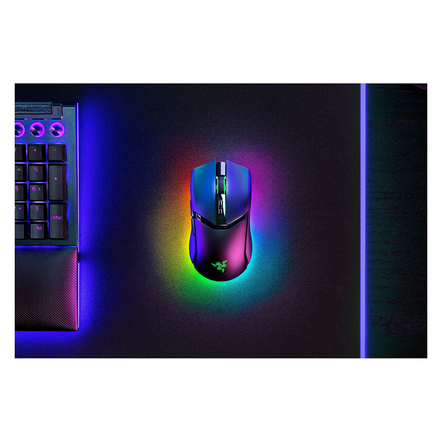 Maus Gaming pa Kabllo Razer Cobra Pro, Wireless 2.4GHz + Bluetooth, 30000 DPI, 8 Butona, 77g, RGB - Zezë 6