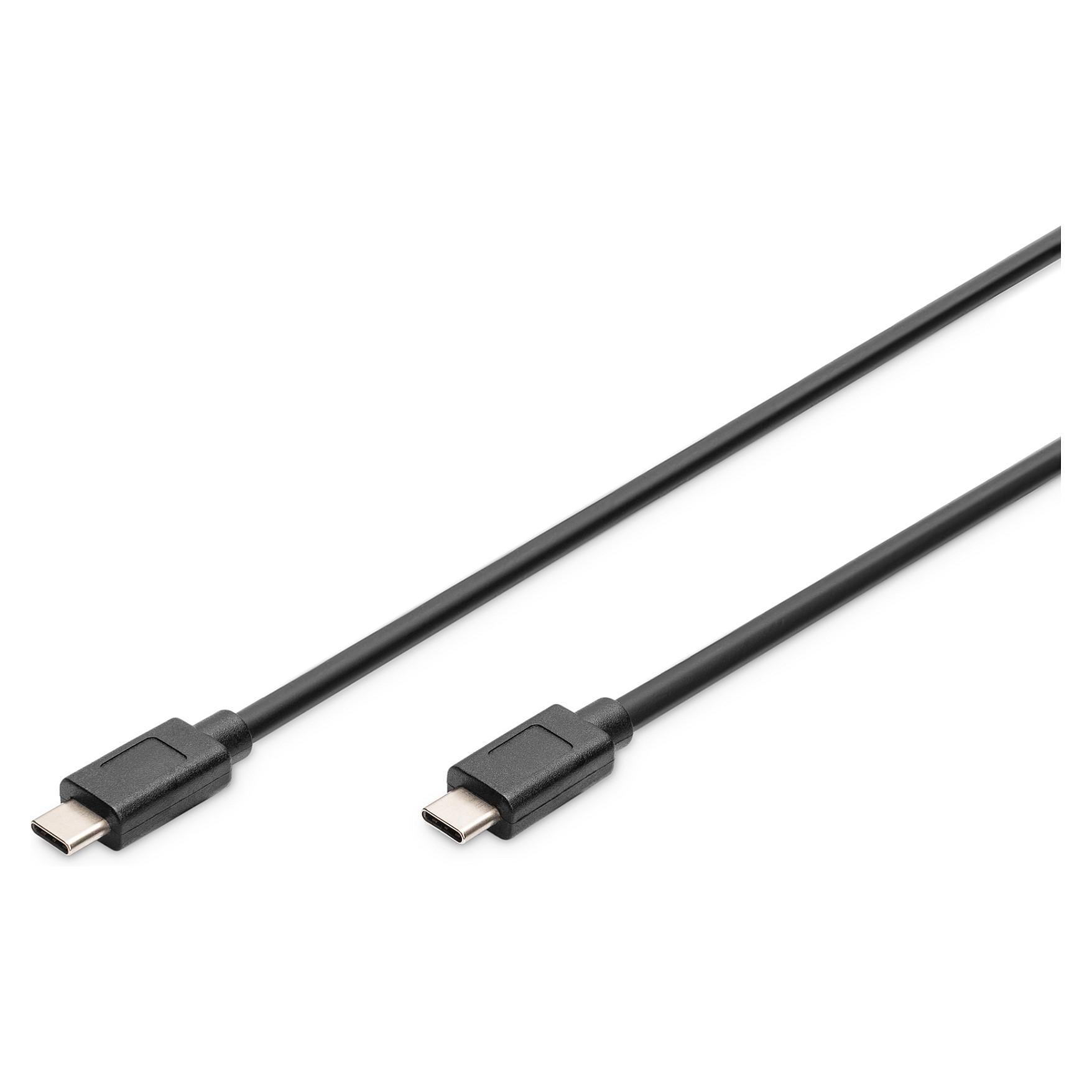 Kabllo USB DIGITUS 3.1 Type‑C në Type‑C Plug/Plug 1.0m - Zezë