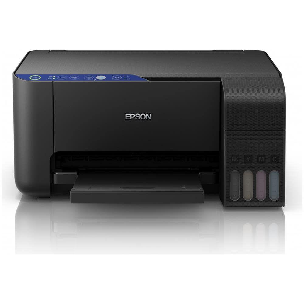 Printer Multifunksional Epson EcoTank ET-2814, Inkjet me Ngjyra, A4, 3 në 1, Wi-Fi - Zezë