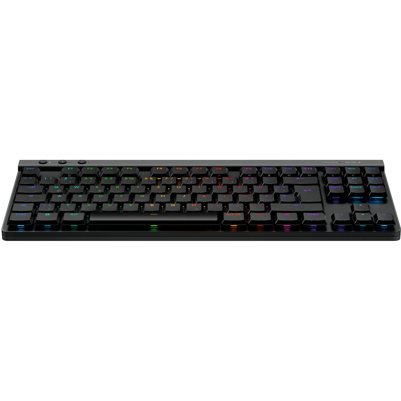 Tastierë Gaming Logitech G515 LIGHTSPEED TKL, Wireless, QWERTZ (CZ), Mekanike, Low-Profile, TKL, LIGHTSYNC RGB - Zezë 4