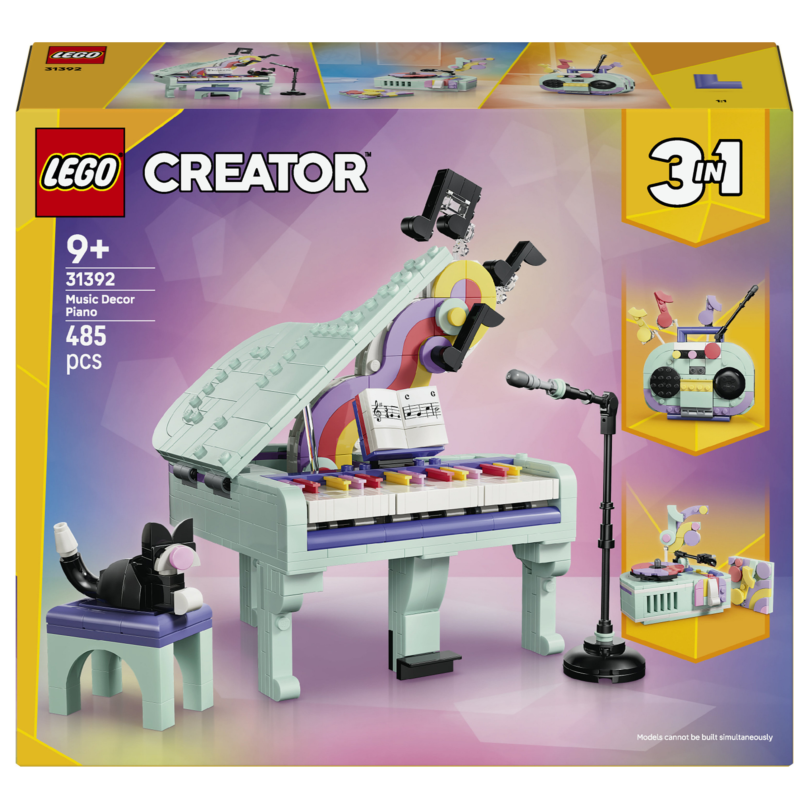 LEGO Creator Deko-Klavier mit Katze