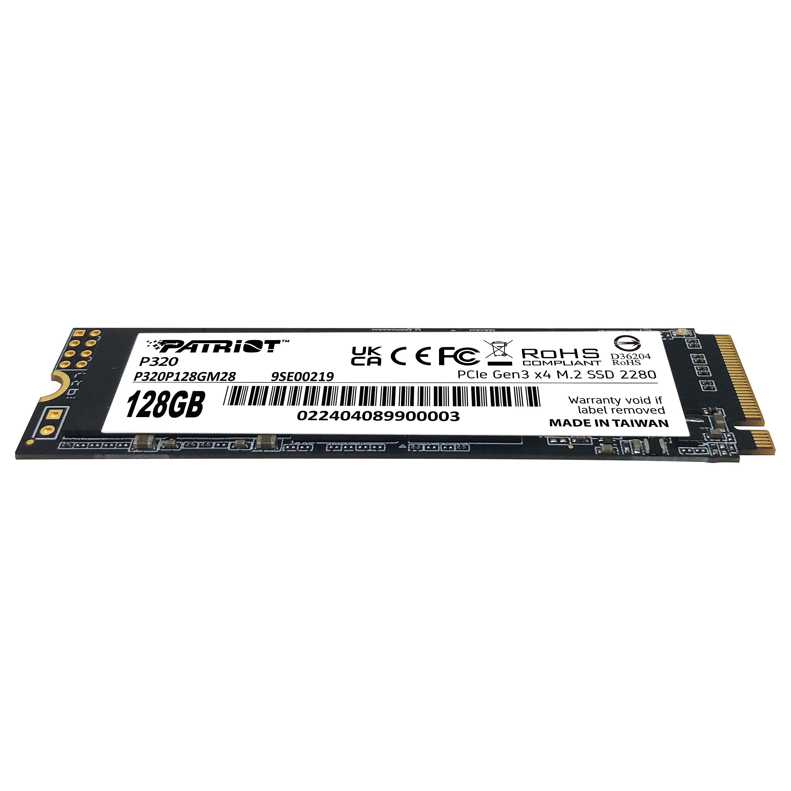 SSD e Brendshme Patriot Memory P320 / 128GB / M.2 thumbnail 2