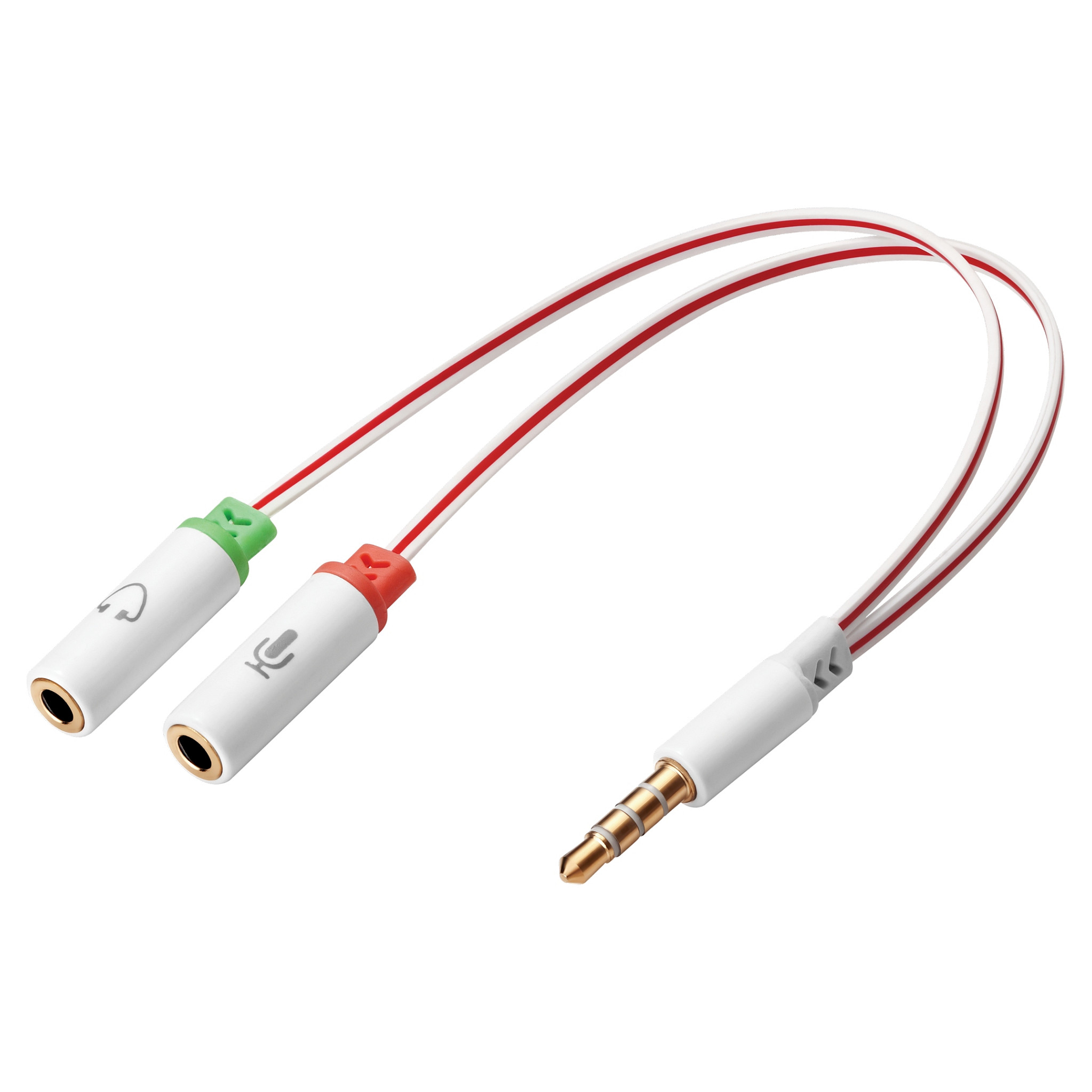Adapter Sandberg Headset Converter Dual->Single 508-59 / 2x MiniJack në 1x MiniJack