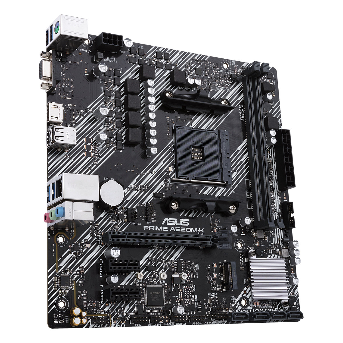 Pllakë Amë MB ASUS PRIME A520M-K thumbnail 4