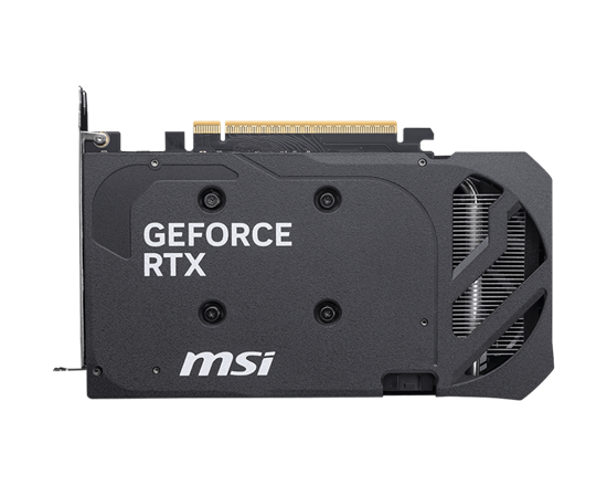 Kartelë Grafike MSI GeForce RTX 5050 Shadow 2X OC, 8GB GDDR6, PCIe 5.0, 128-bit, Dual Fan, 3x DisplayPort 2.1b, HDMI 2.1b – Zezë 3