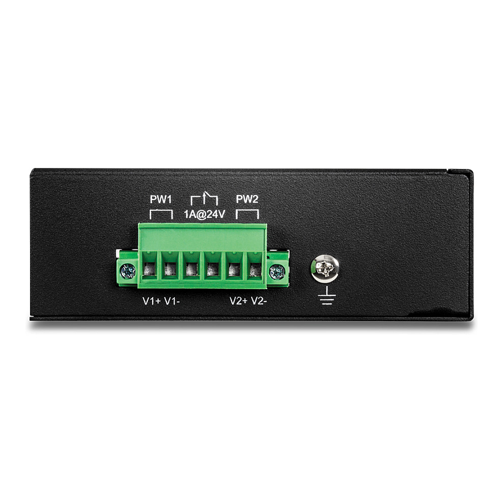 TRENDnet TI-PE80 8-Port Fast Ethernet PoE+ Industrial Switch 200W DIN-Rail Unmanaged thumbnail 4