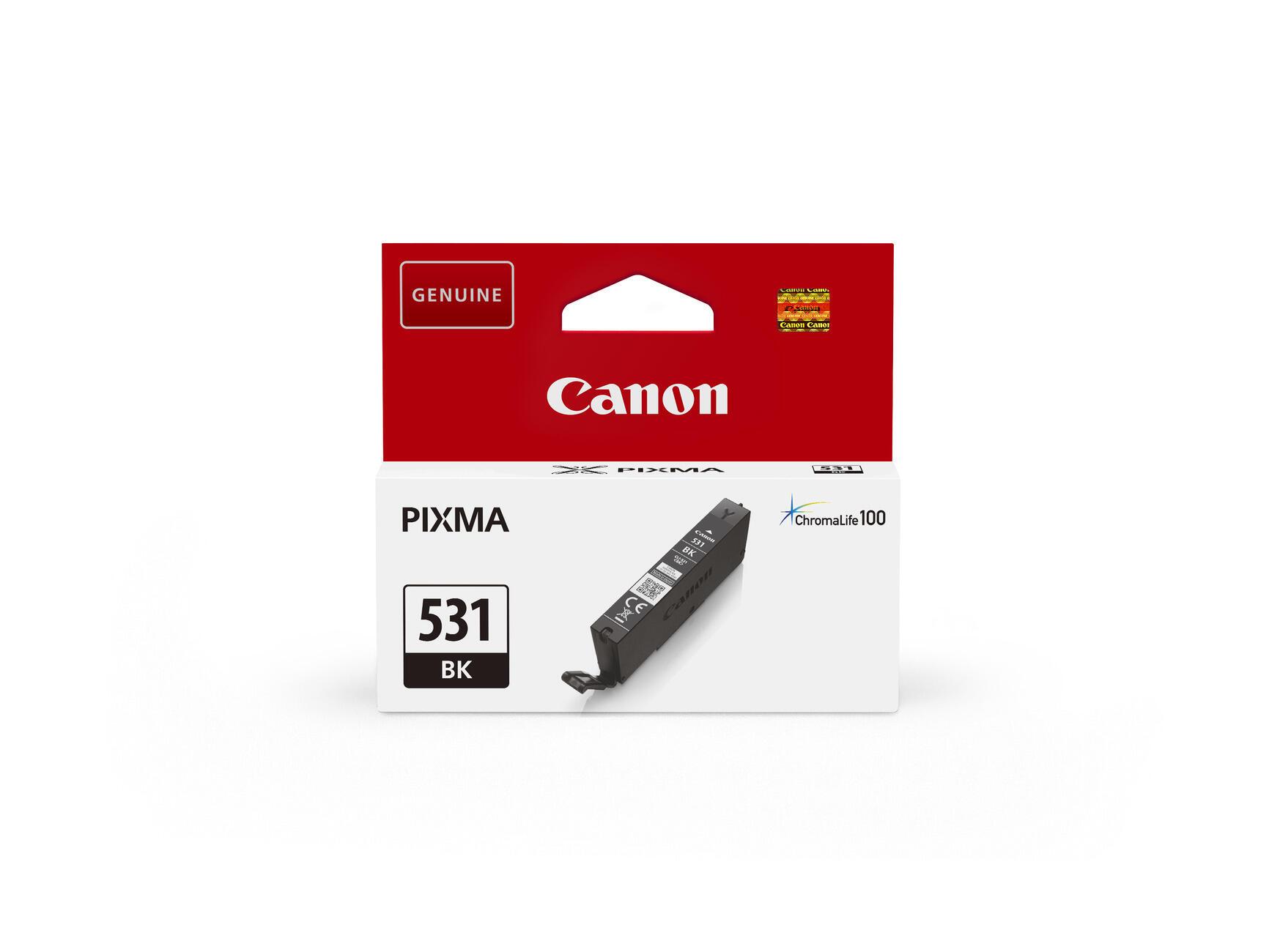 INK Canon CLI-531BK / 6118C001 / 656 faqe – Zezë thumbnail 2