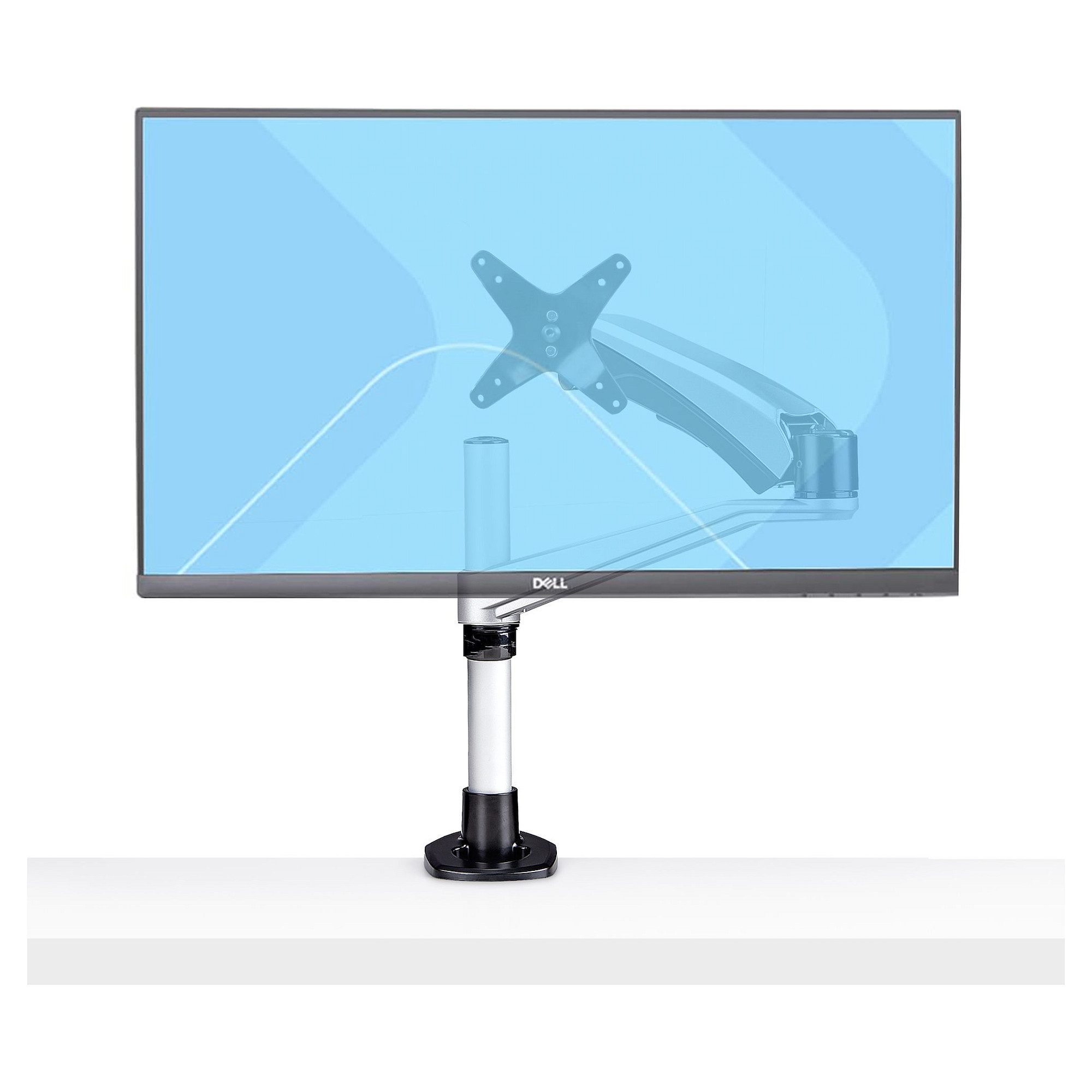 Mbajtëse për Monitor StarTech.com 1MP1ACG-MONITOR-ARM , 1 Monitor , 17–30" , deri 9kg , sustë mekanike , VESA 75x75 & 100x100 - Zezë 3