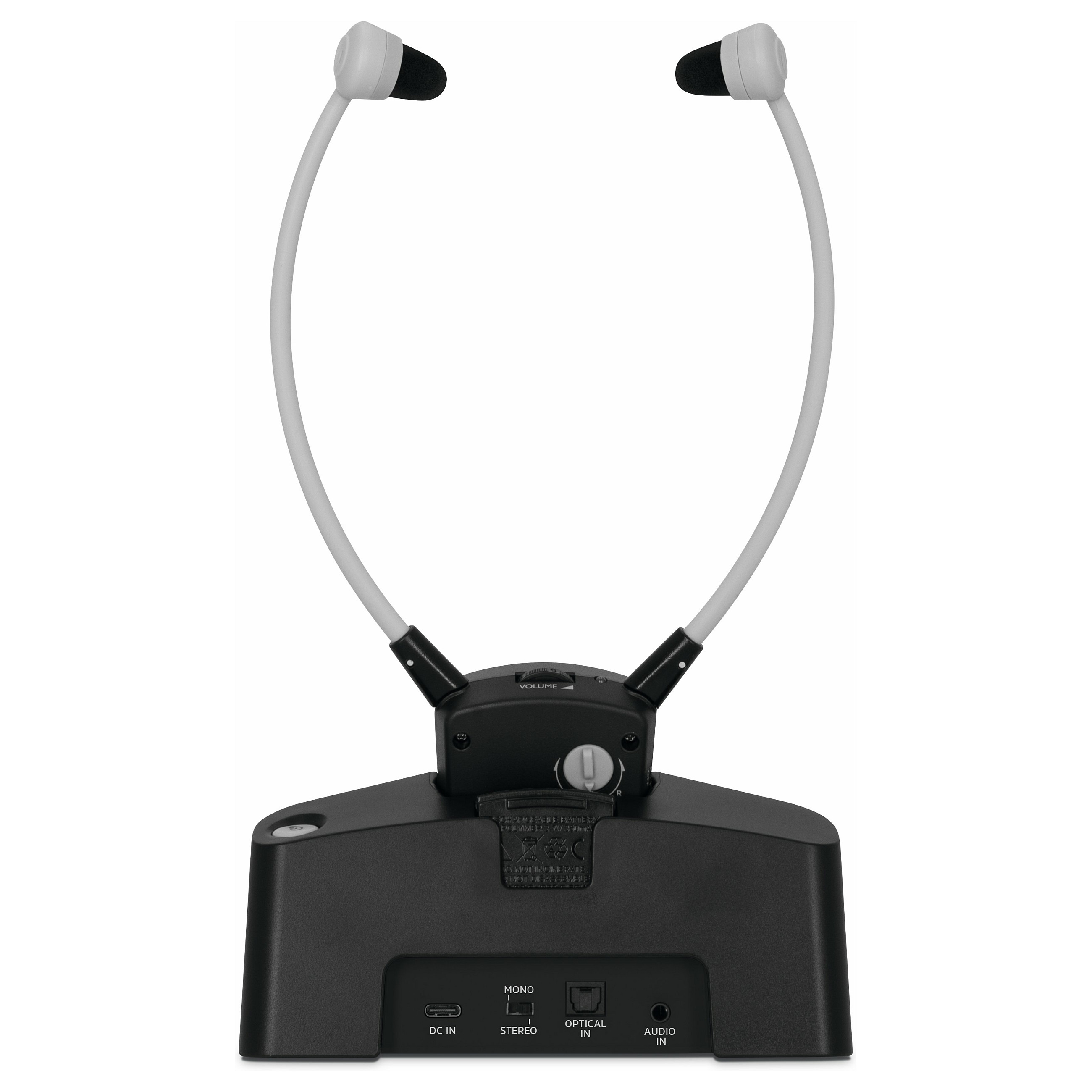 Kufje pa kabllo TechniSat StereoMan ISI 3, 2.4GHz, Toslink, AUX, Mikrofon - Zezë 8