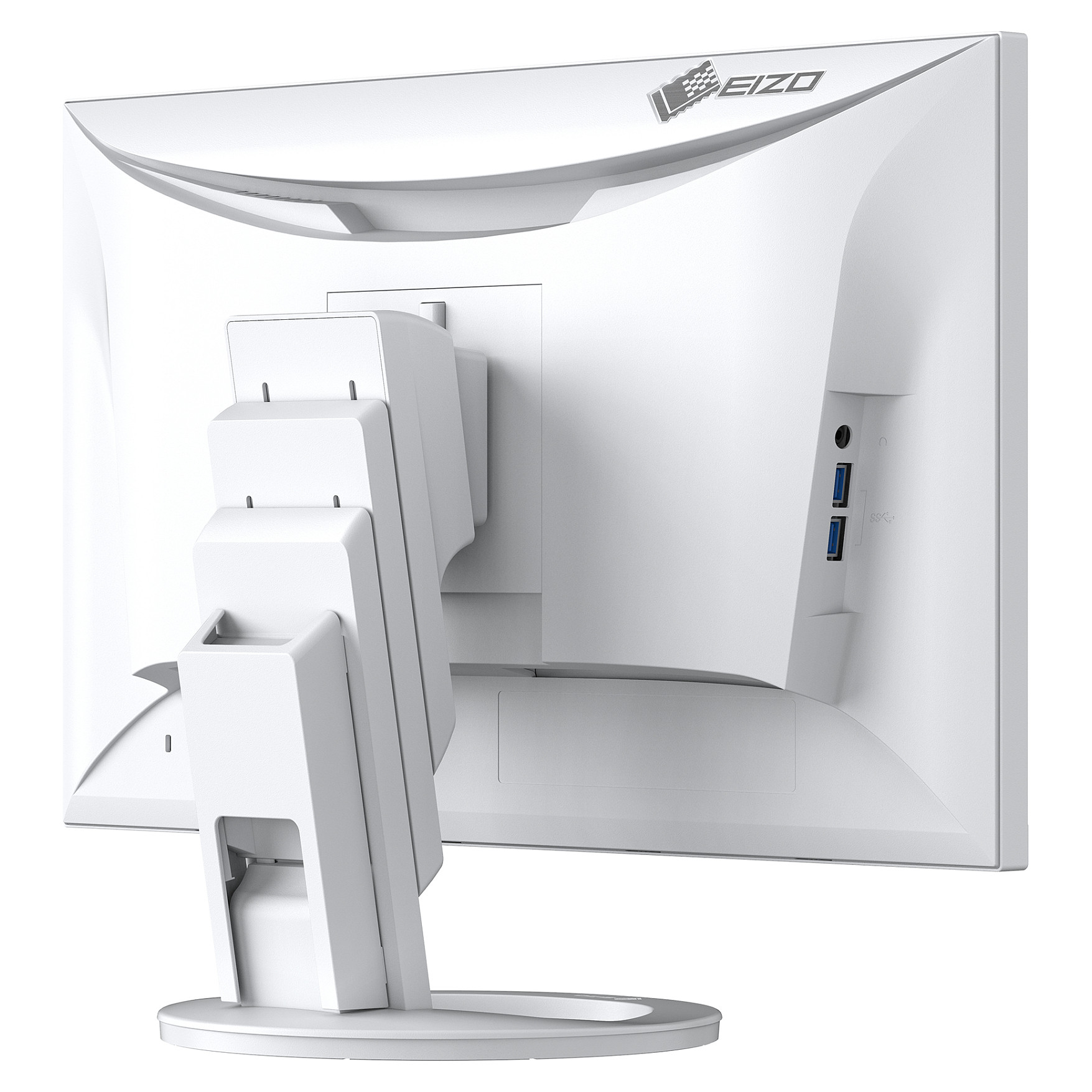 Monitor EIZO FlexScan EV2480-WT, 23.8", FHD IPS, 60Hz, 5ms, HDMI+DP+USB-C+USB - Bardhë 6
