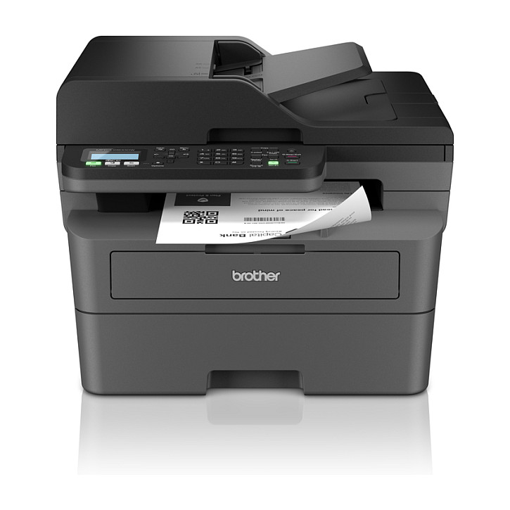 Printer Multifunksional Laser Monokrom Brother MFC-L2800DW, A4, 32 ppm, Duplex Automatik, ADF, Wi-Fi, LAN, USB – Zezë