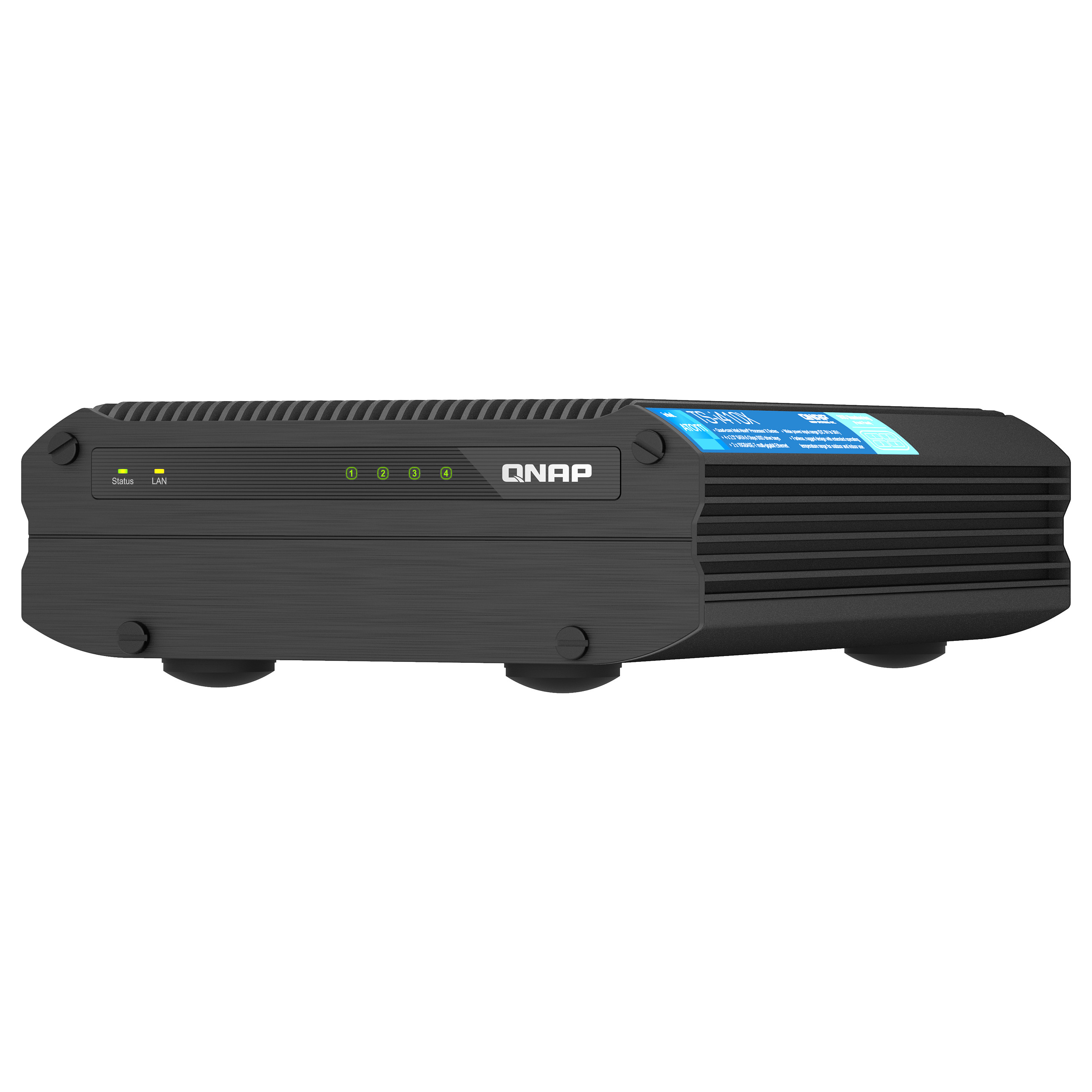 NAS QNAP TS-i410X-8G, 4-bay, 8GB RAM, Tower, e zezë 4