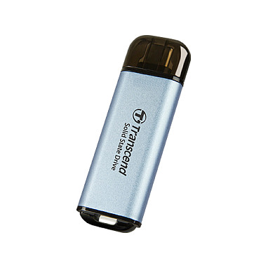 SSD e Jashtme TRANSCEND ESD300C 512GB External SSD USB 10Gbps Type C Blu thumbnail 2