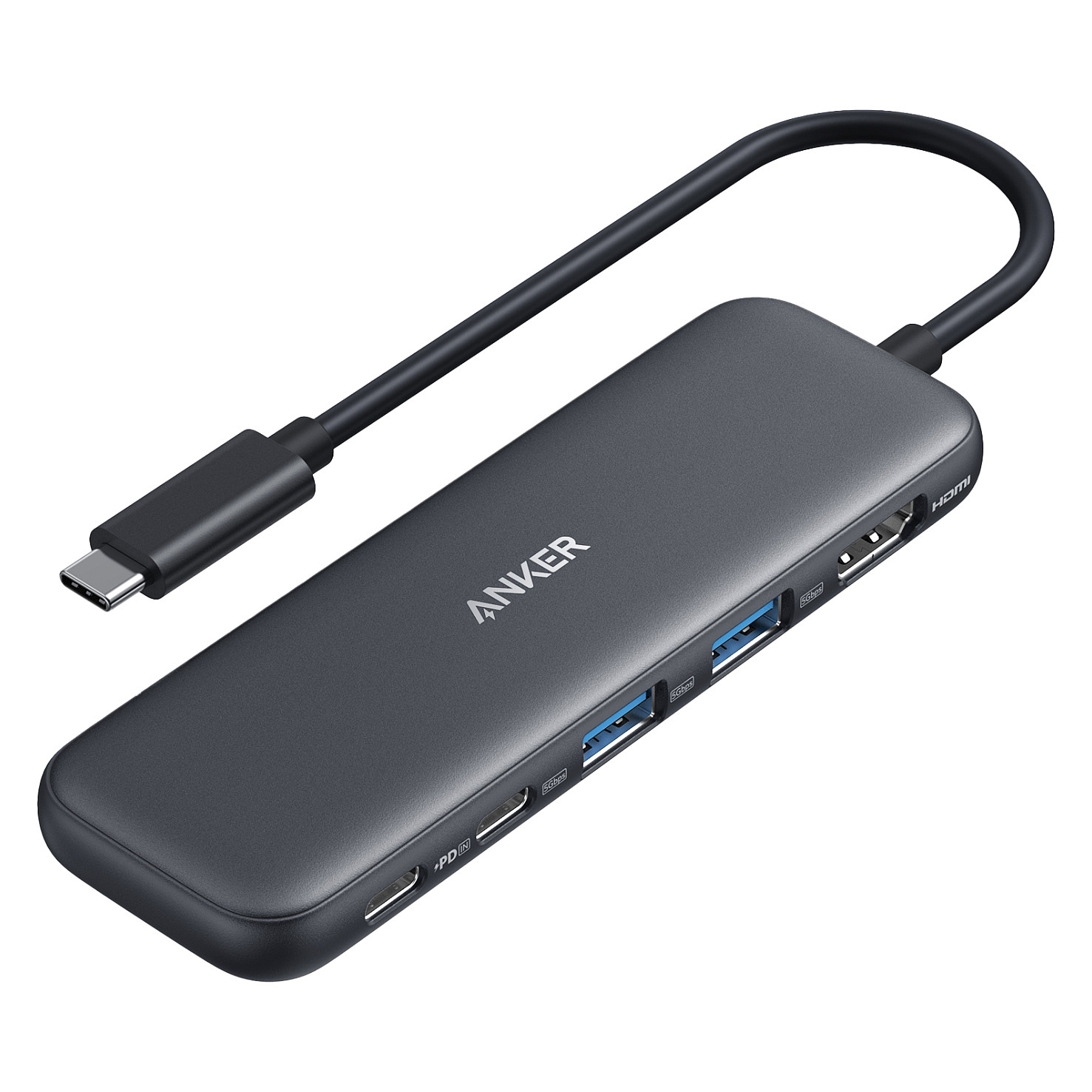 Hub USB Anker Innovations A7516016 / 4× USB-A / USB 3.0 / 5 Gbps / 0.6 m - Zezë 4