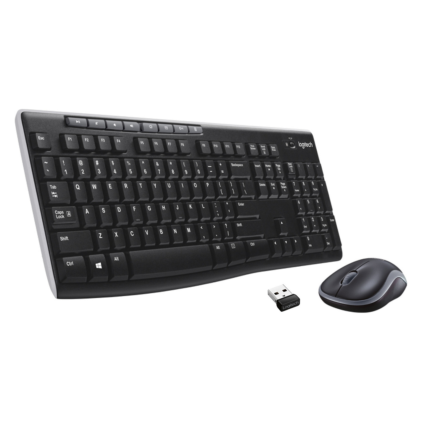 Combo (Tastierë & Maus) Logitech MK270 Seti i Desktopit Pa Tel QWERTY SHBA