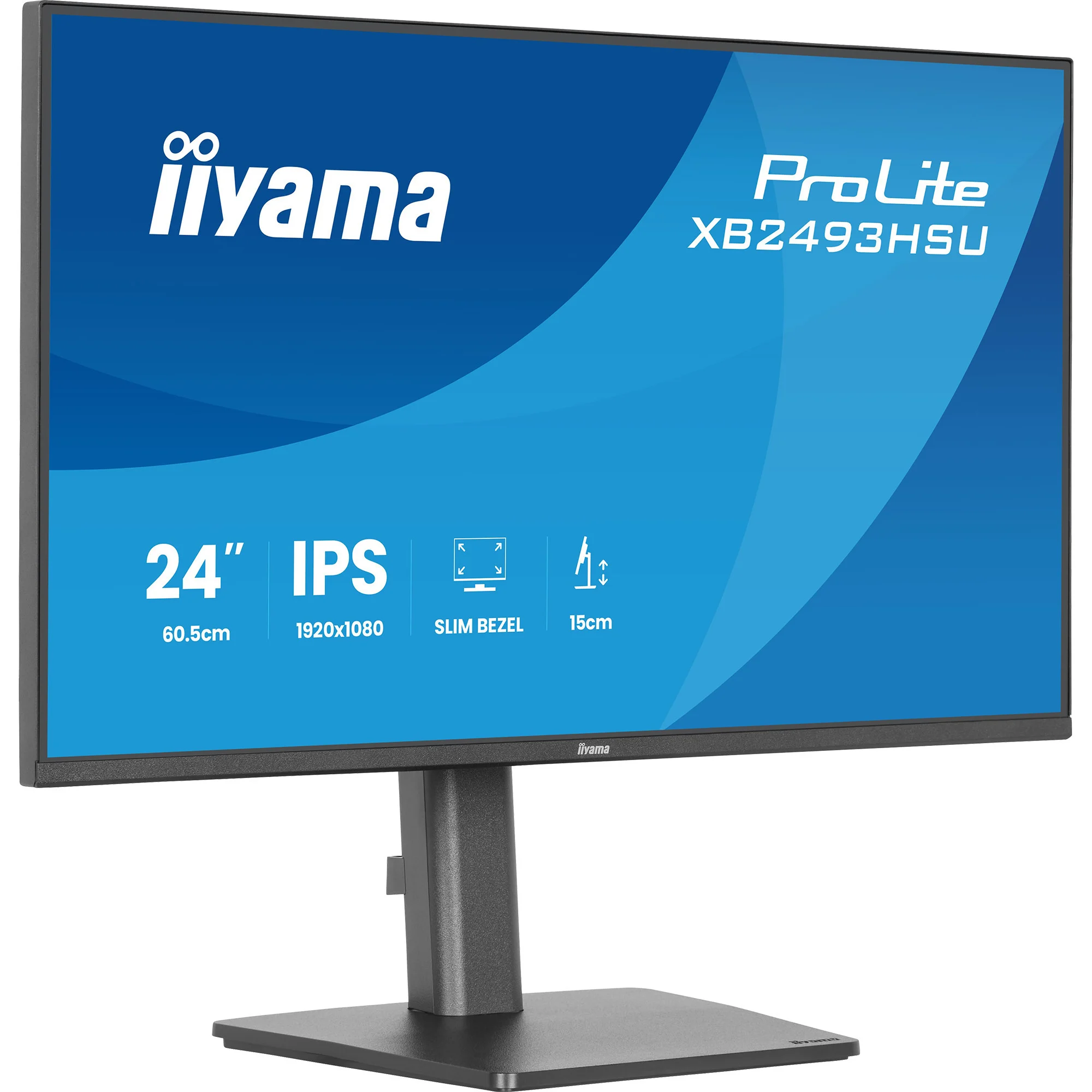 Monitor iiyama ProLite XB2493HSU-B1, 23.8", Full HD IPS, 120Hz, 1ms, HDMI+DP+USB - Zezë 2