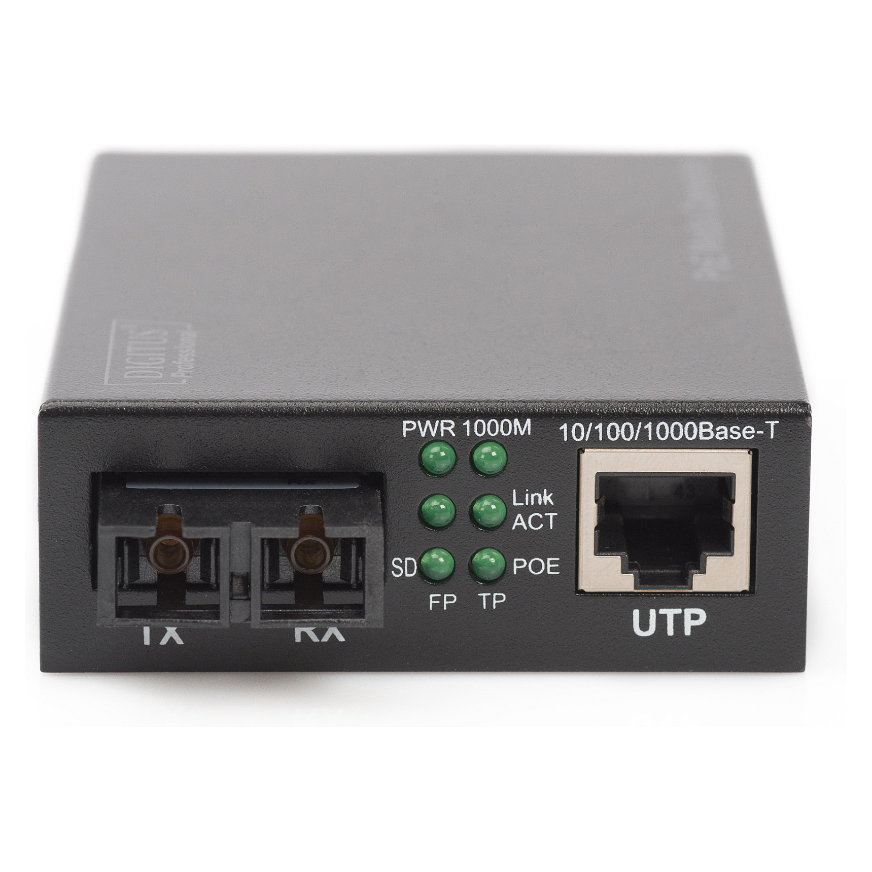 Konvertues i Mediave Gigabit PoE DIGITUS RJ45 në SC Multimode thumbnail 4