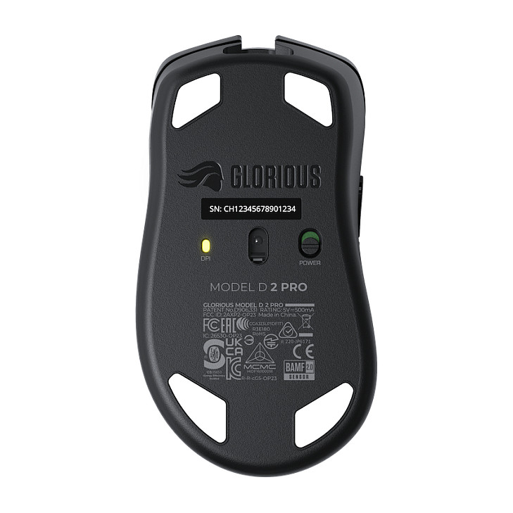 Maus Gaming Glorious Model D 2 PRO Wireless, 26,000DPI, 2.4GHz, 6 Butona, 1000Hz - Zezë 2