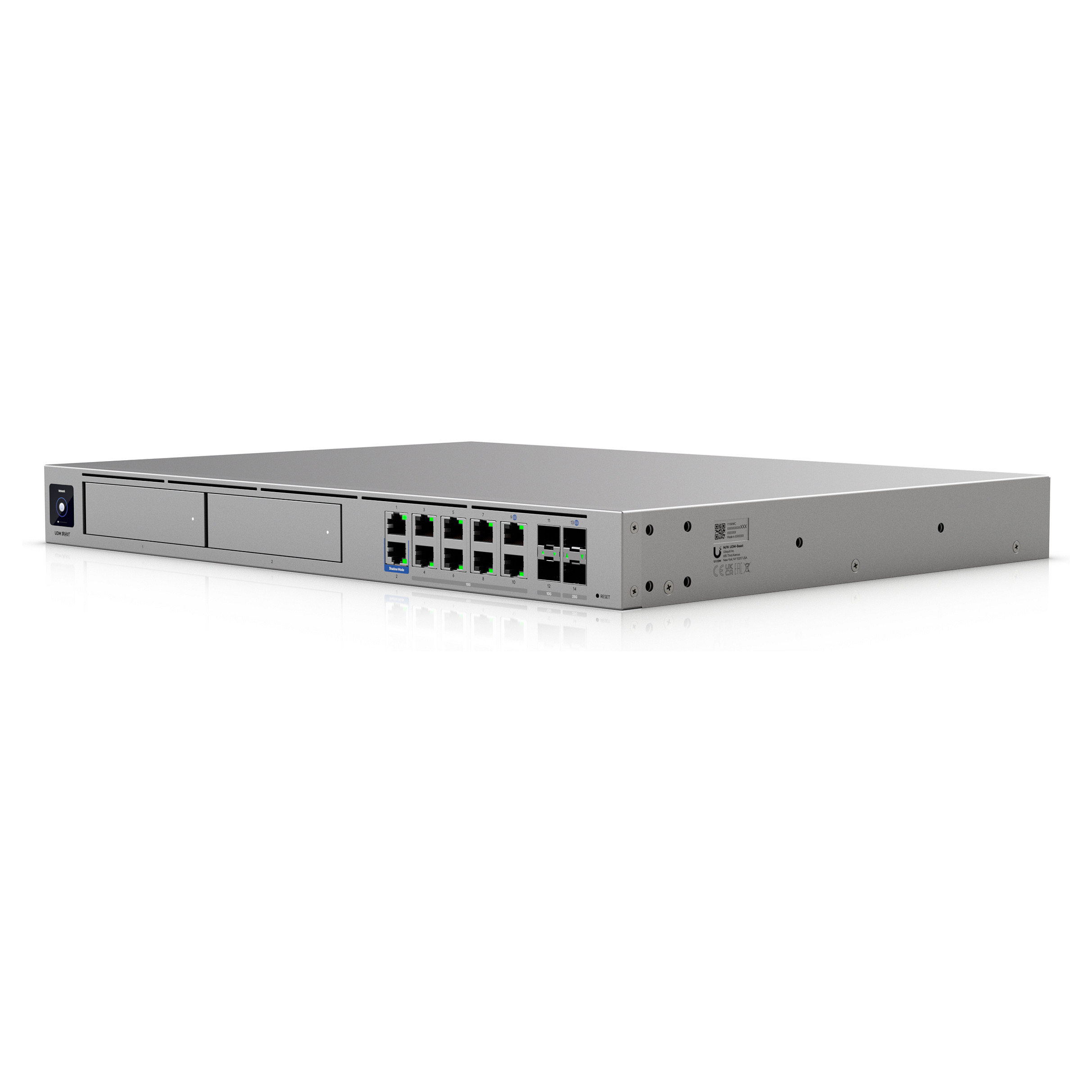 Ubiquiti UniFi Dream Machine Beast UDM-Beast – Enterprise Cloud Gateway, 25GbE SFP28, 10GbE, IDS/IPS 25Gbps, UniFi Controller, 1U Rackmount 5