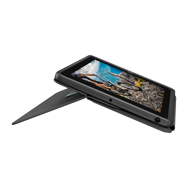 Tastierë për Tablet Logitech Rugged Folio / iPad 7th, 8th & 9th Gen / QWERTY Pan Nordic / Smart Connector / Mbrojtje ndaj Goditjeve / Rezistente ndaj Derdhjeve – Gri 4