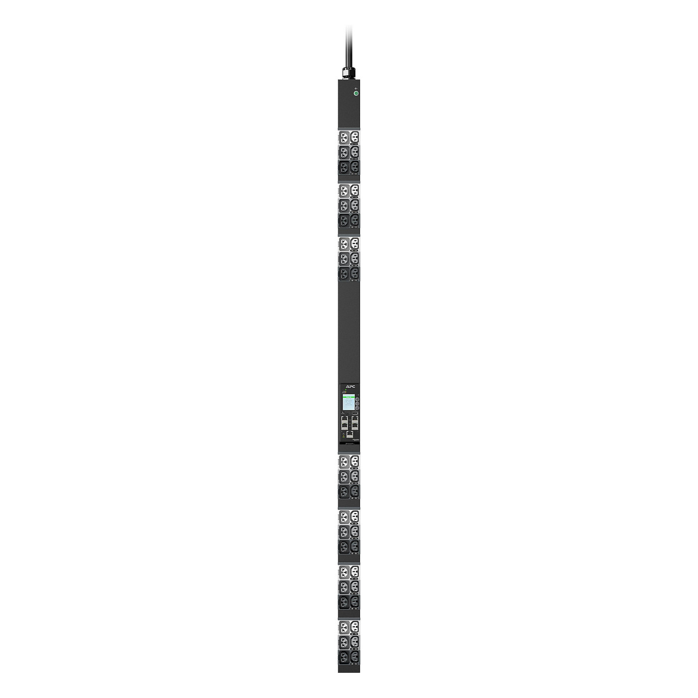 PDU APC NetShelter Advanced Gen 2 APDU11250ME, Metered, 3-Fazor, 11.5 kW, 415 V, 21 Priza Kombinuese C13/C15/C19/C21, 21 Priza C13/C15, 0U – Zezë 3