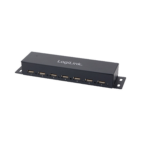 Hub LogiLink UA0138 , 4x USB-A , USB 2.0 , 480Mbps , Plug & Play - Gjelbër 4