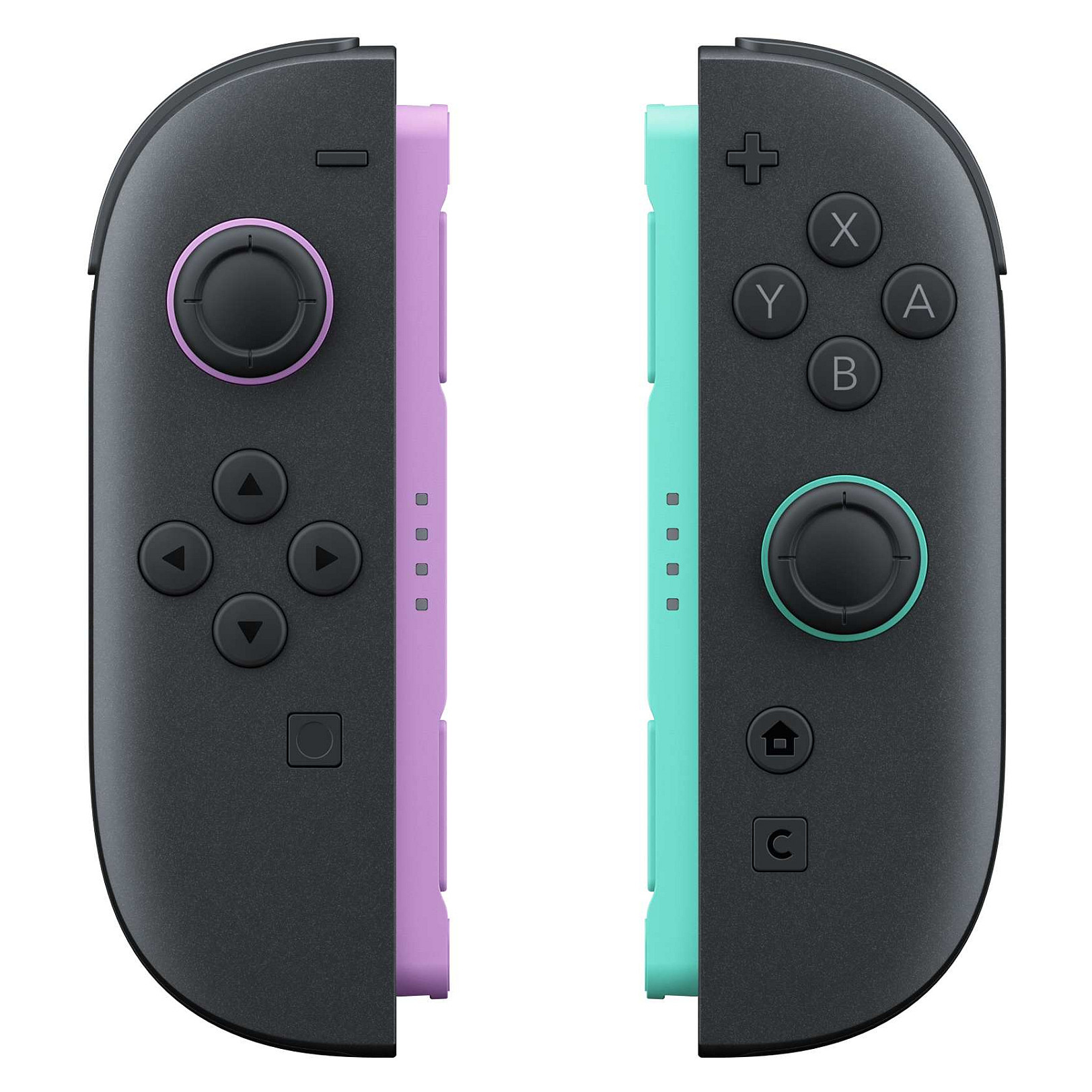 Kontroller Nintendo Joy-Con 2, Nintendo Switch 2, Set prej 2 Copësh – Zezë , Vjollcë , Gjelbër 8