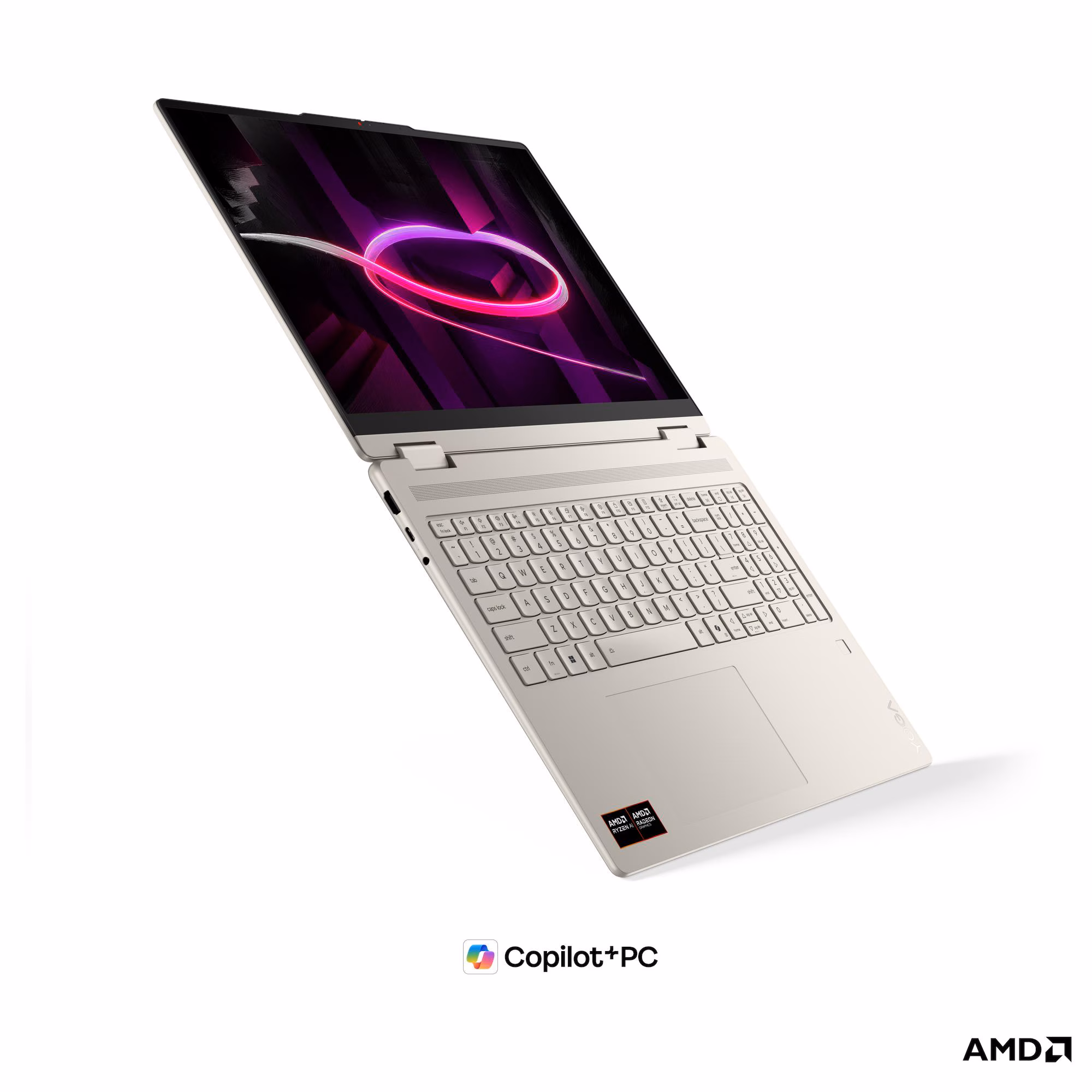 Laptop Lenovo Yoga 7 16AGP11 / 2-in-1 / Ryzen AI 9 465 / 32GB LPDDR5X / 1TB / 16" WUXGA OLED Touch 60Hz / Radeon 880M - Bardhë 3