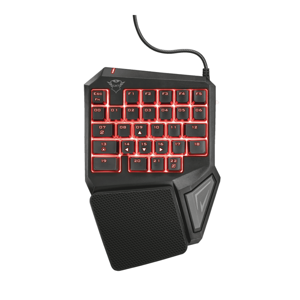 Tastierë Gaming Trust GXT 888 Assa / Mekanike / RGB / Me kabëll 1.8m / Anti-Ghosting / 438 x 150 x 35 mm / E zezë 3
