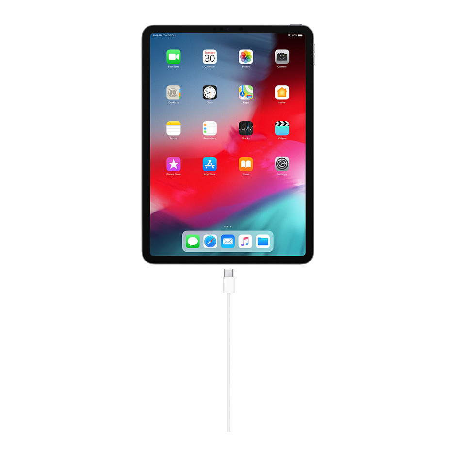 Kabllo USB Apple USB-C në USB-C, 1 m – Bardhë thumbnail 3