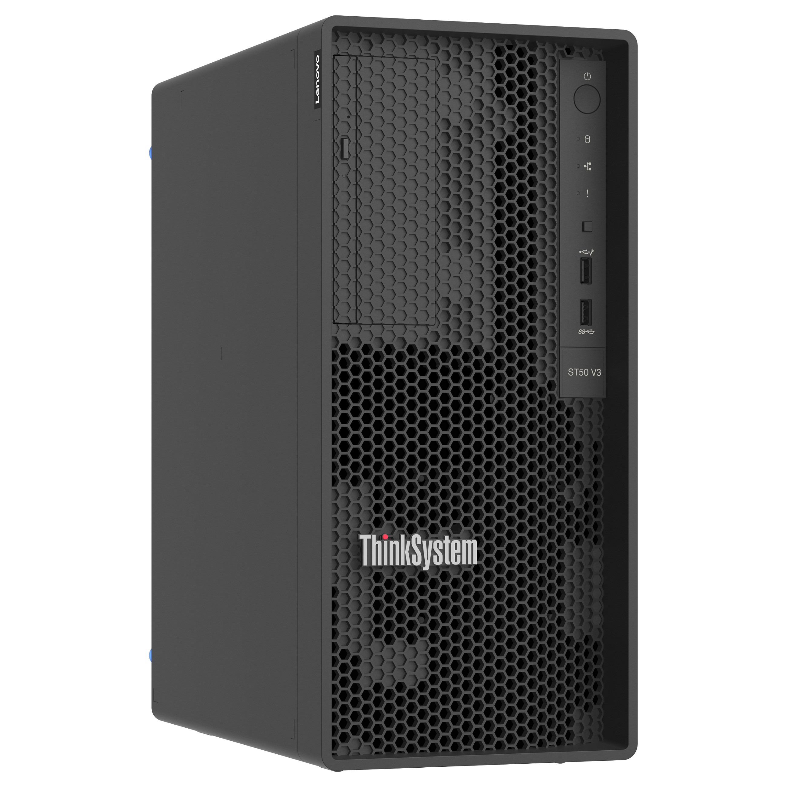 Server Lenovo ThinkSystem ST50 V3 Tower / Intel Xeon 6353P / 32GB DDR5 ECC / 2x3.5" / 500W Power Supply 3