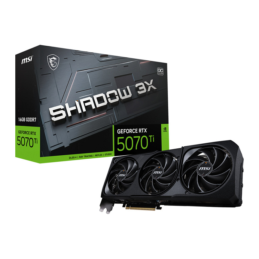Kartelë Grafike MSI NVIDIA GeForce RTX 5080 INSPIRE 3X OC, 16GB GDDR7, 256-bit, PCIe 5.0