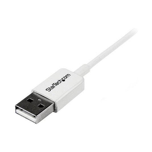 Kabllo StarTech.com USBPAUB2MW, USB-A në Micro-USB-B, USB 2.0, 480 Mbps, 2 m - Bardhë 2
