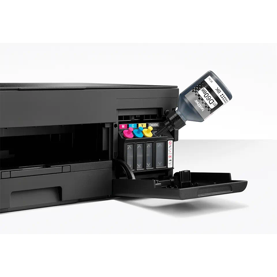 Printer Brother DCP-T425WYJ / Multifunksional 3n1 / Inkjet / 1200×6000 dpi / Deri 16 ipm bardhë e zi dhe 9 ipm me ngjyra / A4 / Wireless LAN / Wi-Fi Direct / USB 2.0 / I zi 4