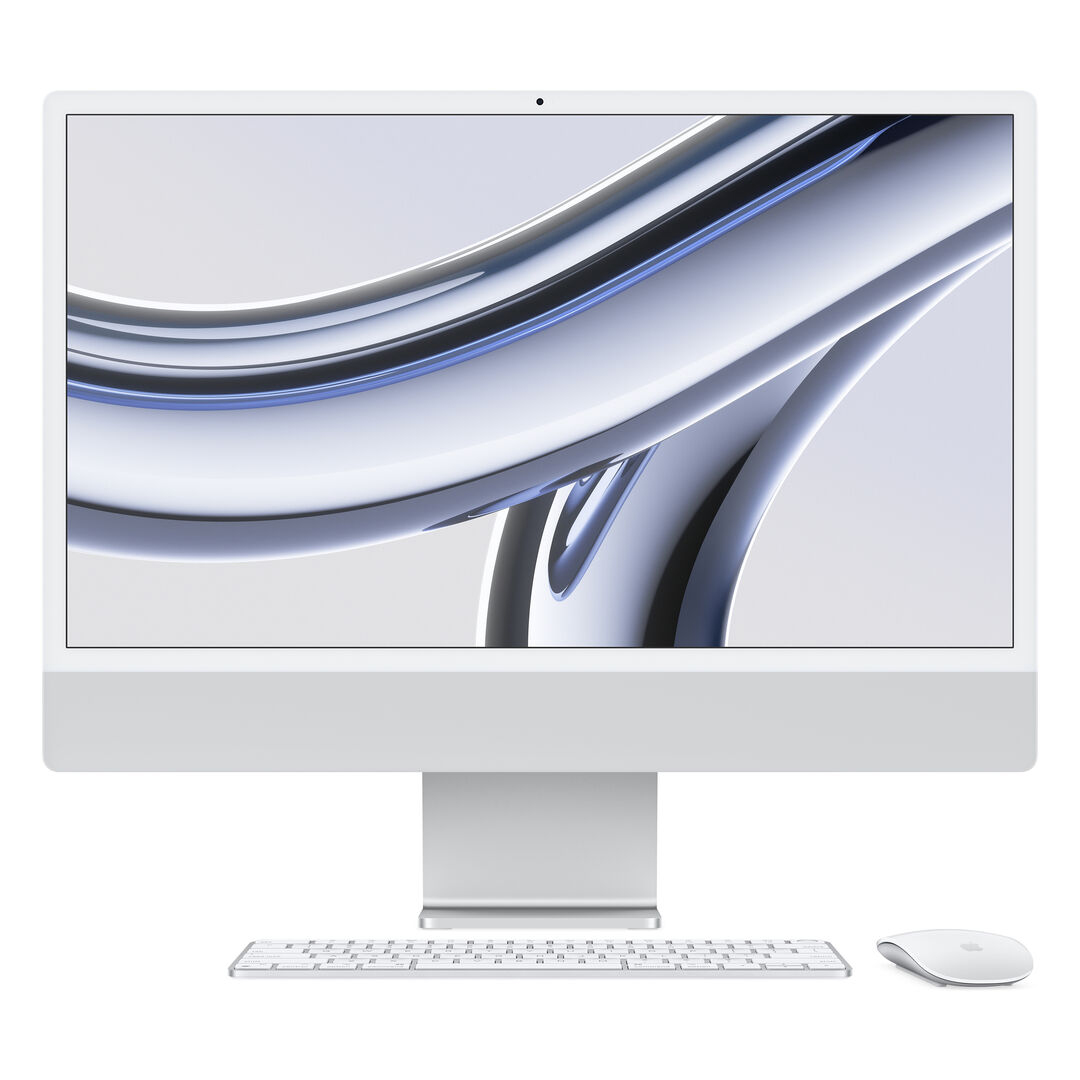 Apple iMac M4 24", 10 CPU, 10 GPU, 16GB, 256GB - Silver thumbnail 2