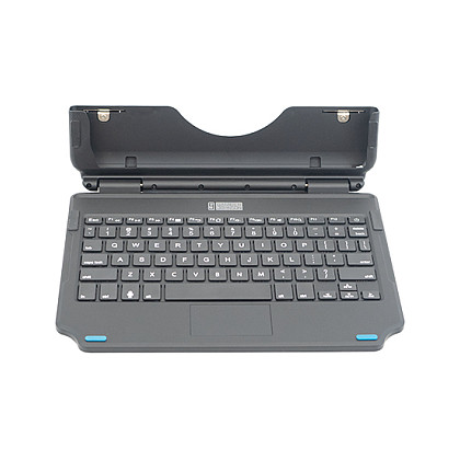 Tastierë për tabletë Gamber-Johnson 7160-1869-01 / për Samsung Galaxy Tab Active4 Pro / Active5 Pro / 76 Keys / QWERTY UK / Pogo Pin / Touchpad / Backlit - Zezë 7