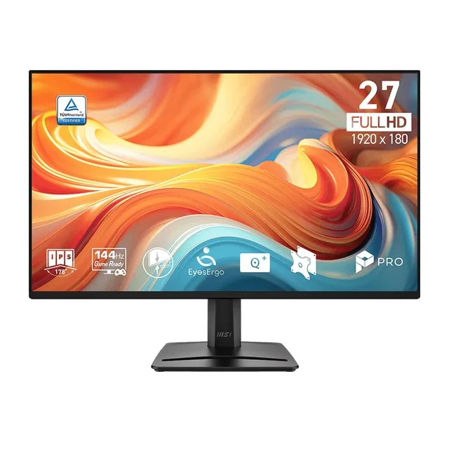 Monitor MSI PRO MP275 E14L / 27"/ Full HD IPS AG / 144Hz / 1ms / HDMI+D-Sub - Zezë