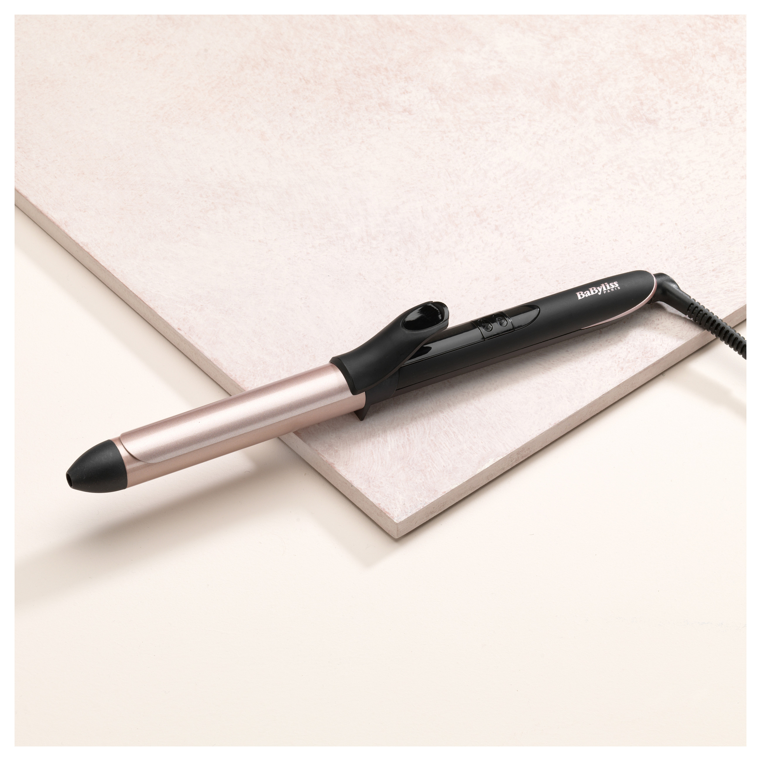 Stiluese për Flokë për Kaçurrela BaByliss C451E, 25 mm, Veshje Kuarc-Qeramike, 160–210°C, 6 Nivele Temperature, Kabllo 2.5 m – Zezë , Rozë-Ari 4
