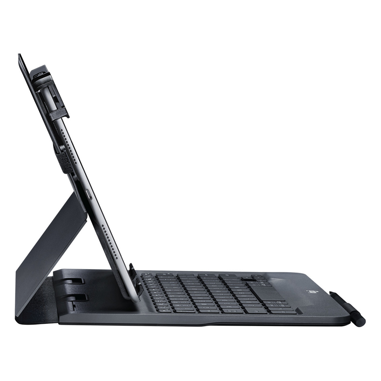 Tastierë për Tabletë Logitech Universal Folio / 9–10" / Bluetooth 3.0 / AZERTY (FR) / 78 Taste / 4-Pikësh Grip / Mbajtëse Stilolapsi – Zezë 5