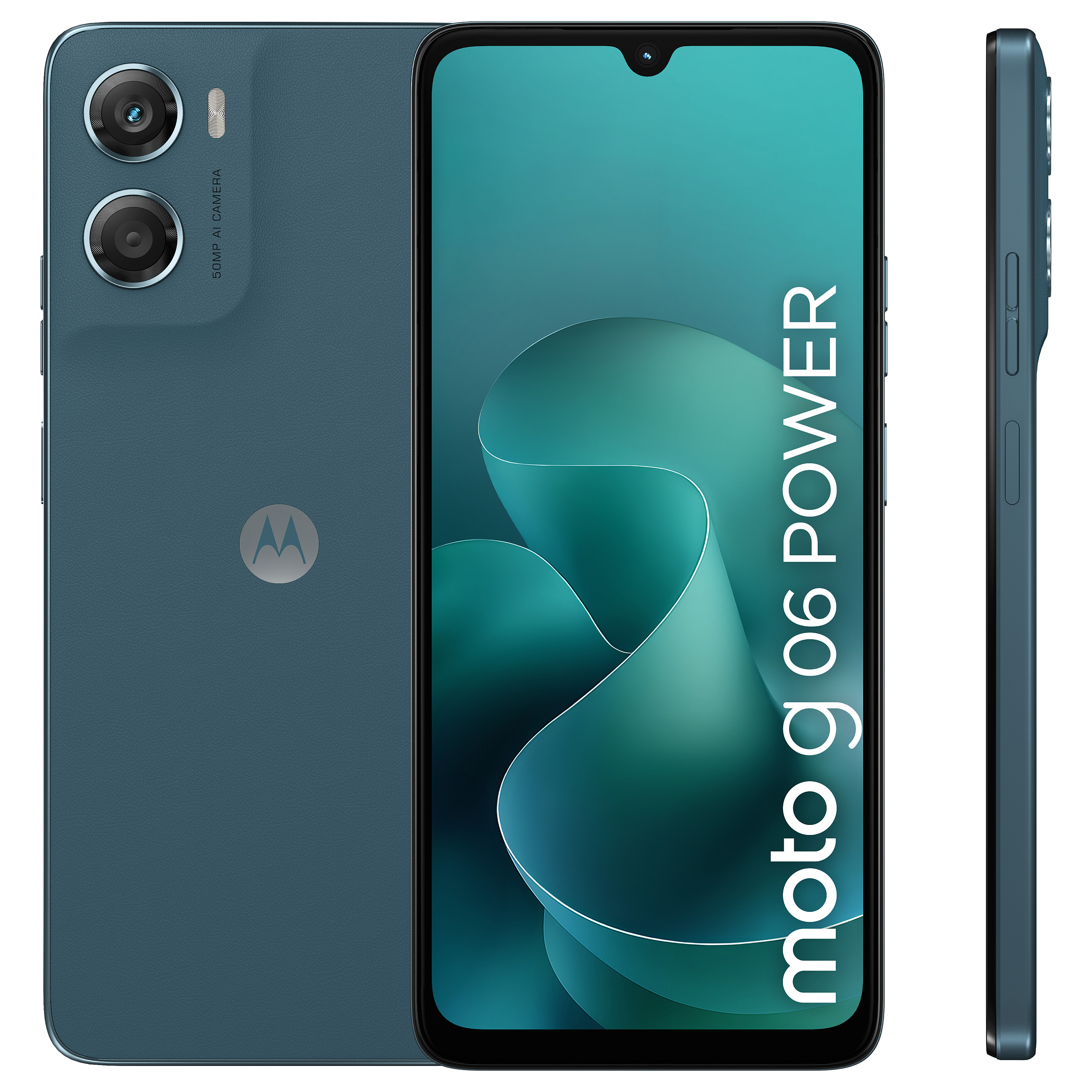 Telefon Motorola Moto G06 Power, 4GB, 64GB, 4G, Dual SIM - Blu 2
