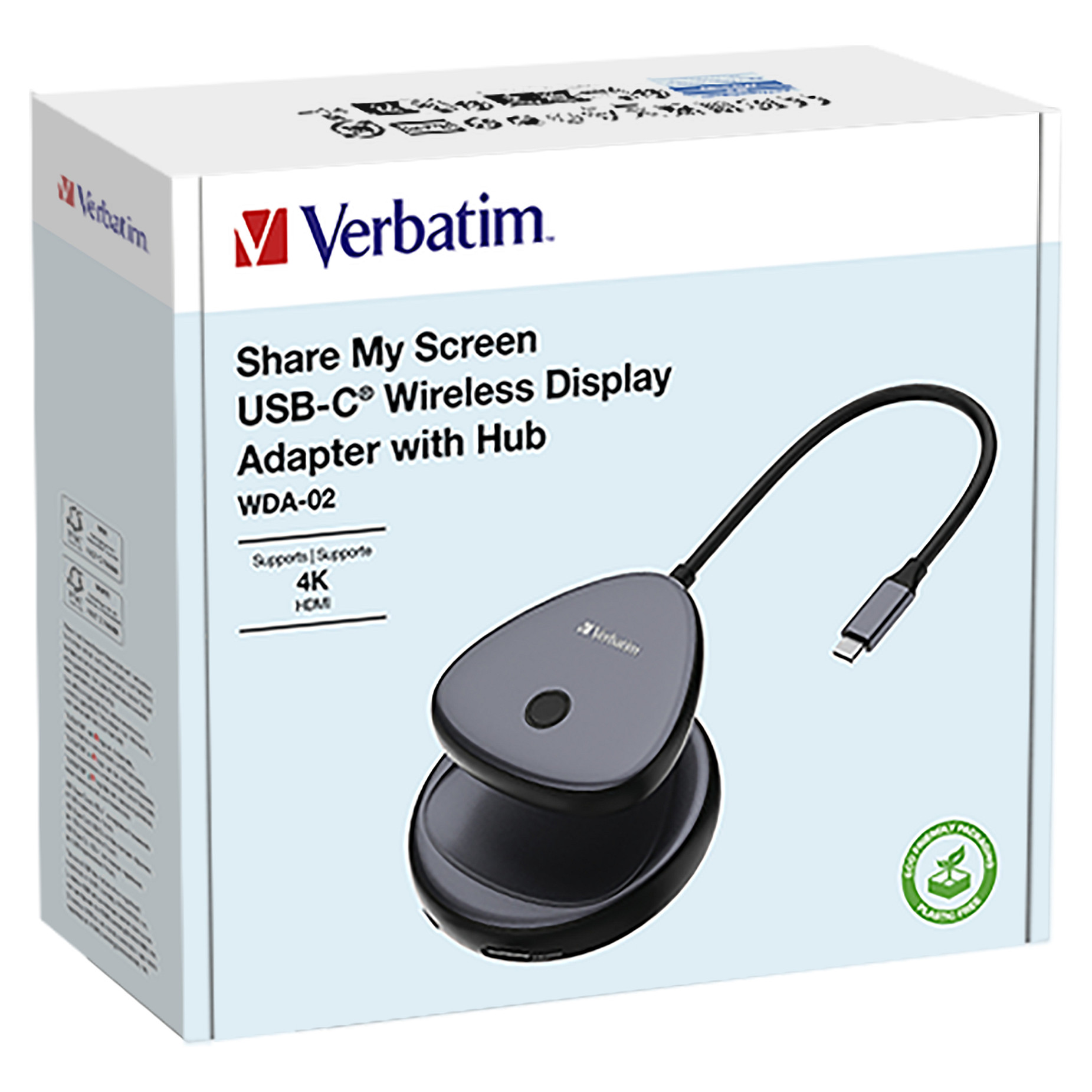 HUB Verbatim WDA-02 / USB-C / Wireless Display Adapter / HDMI thumbnail 6