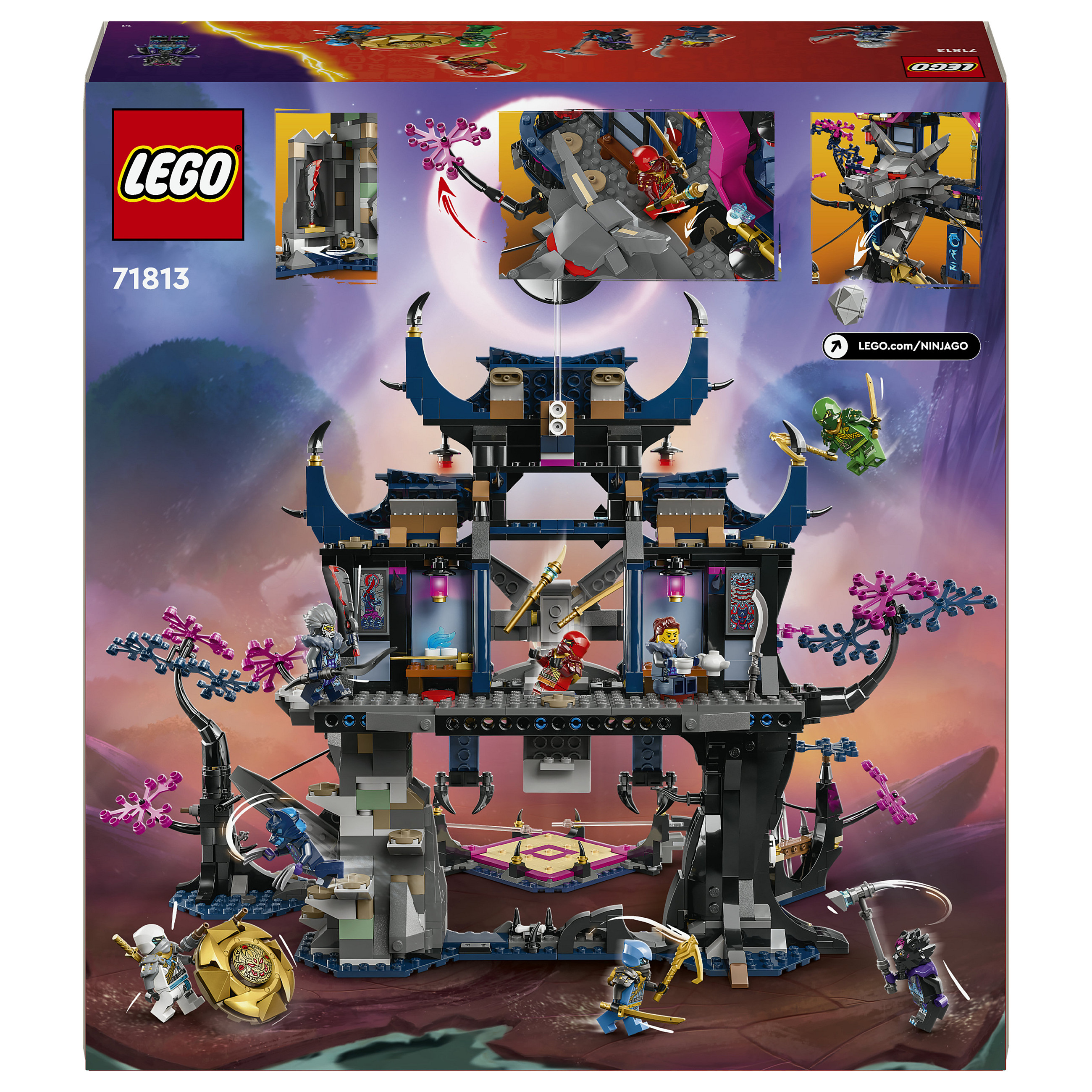 LEGO NINJAGO Wolf Mask Shadow Dojo 71813 thumbnail 6