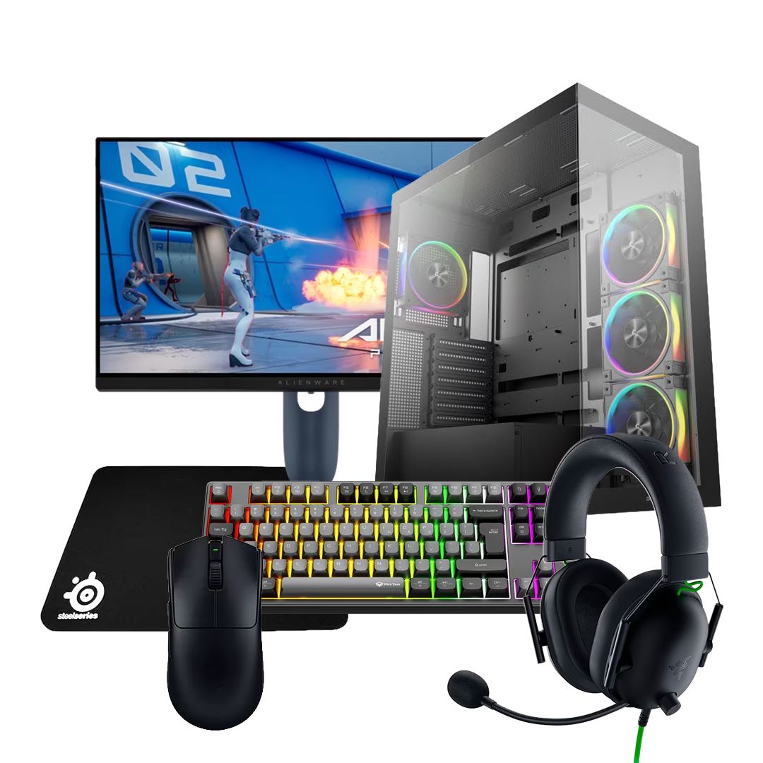 STARBUNDLE SERIES X10, Ryzen 7 5700X, 16GB(2x8GB) DDR4, 500GB, RTX 5050 8GB, DeepCool Case CC360 + Monitor Dell MN SE2426HG, 24", Full HD IPS, 240Hz, 5ms, HDMI+DP 4