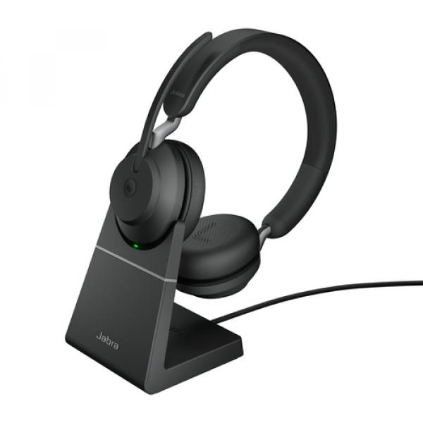Kufje pa kabllo Jabra Evolve2 65 Link380c MS Stereo Desk Stand / USB‑C - Zezë