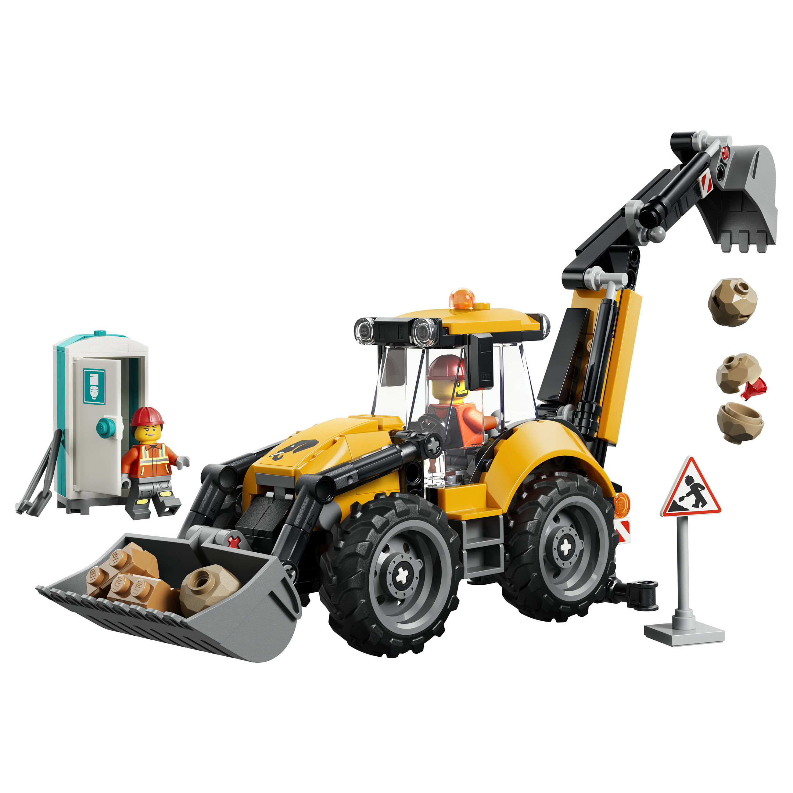 LEGO City Yellow Construction Loader 60483 thumbnail 2