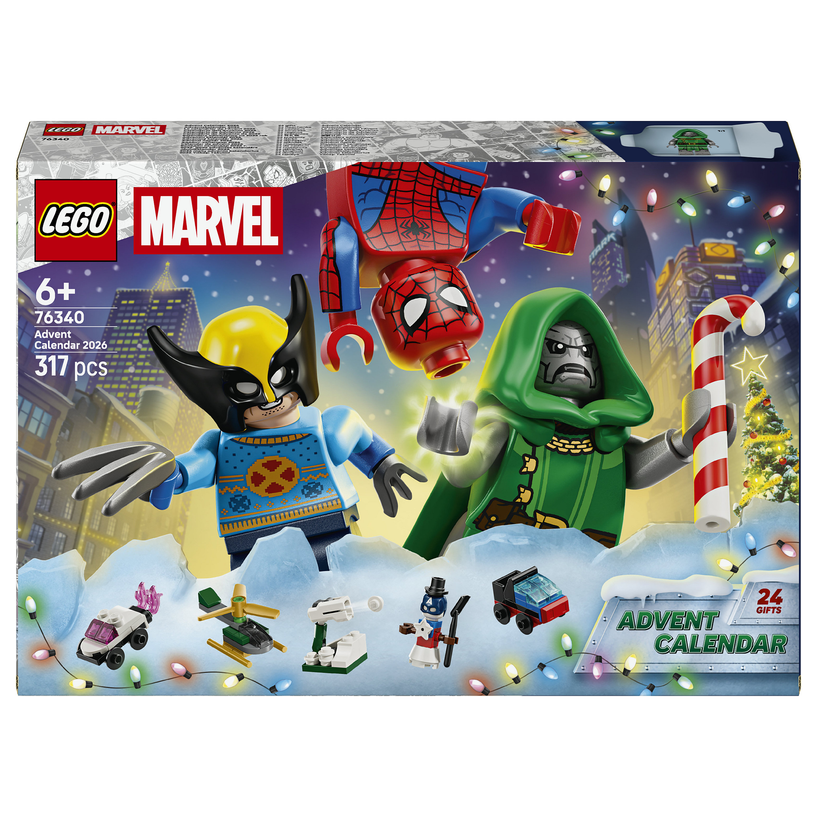 LEGO Marvel Advent Calendar 2026 76340