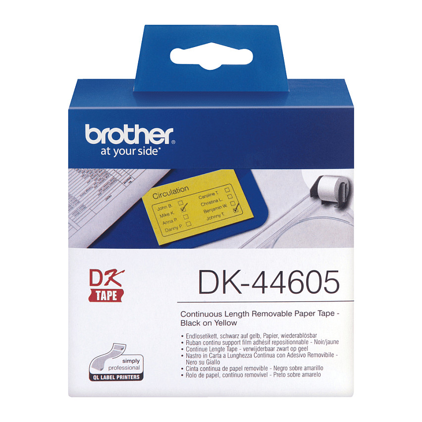Label Continuous Roll / Removable Paper – Verdhë thumbnail 2