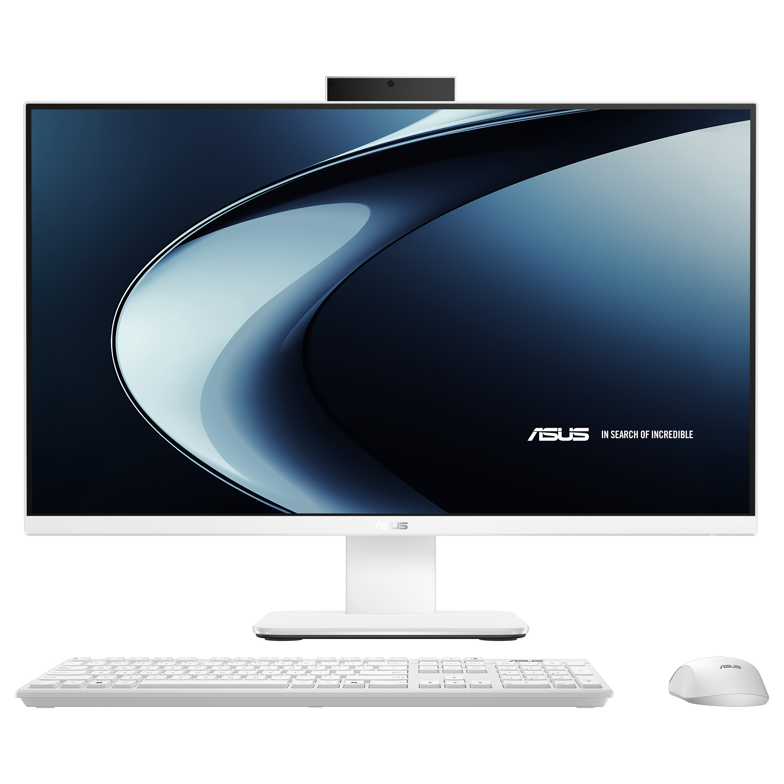 AIO ASUS V400 V470VAK-WPE261W, Core 5 210H, 16GB DDR5, 1TB, 27" FHD IPS, Intel Graphics, Tastierë & Maus - Bardhë