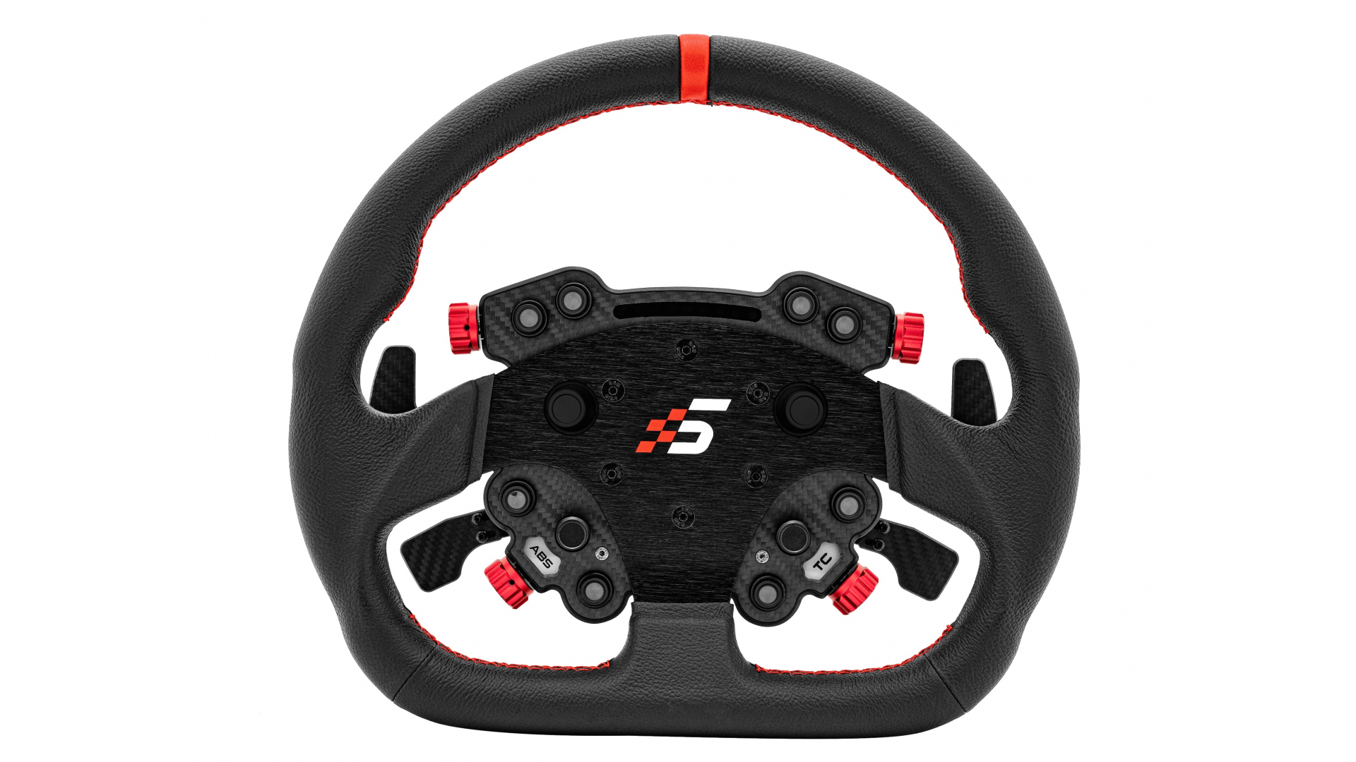 Timon Simagic GT Pro D / D-Form / Pro Hub / 14 Kontrolle / HALL Paddles / Lëkurë / S208 – Zezë/Kuqe